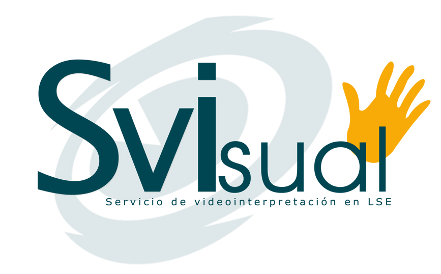 Logo de la empresa Svisual, Servicio de video interpretación en LSE