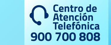 Centro de Atención Telefónico 900 700 808
